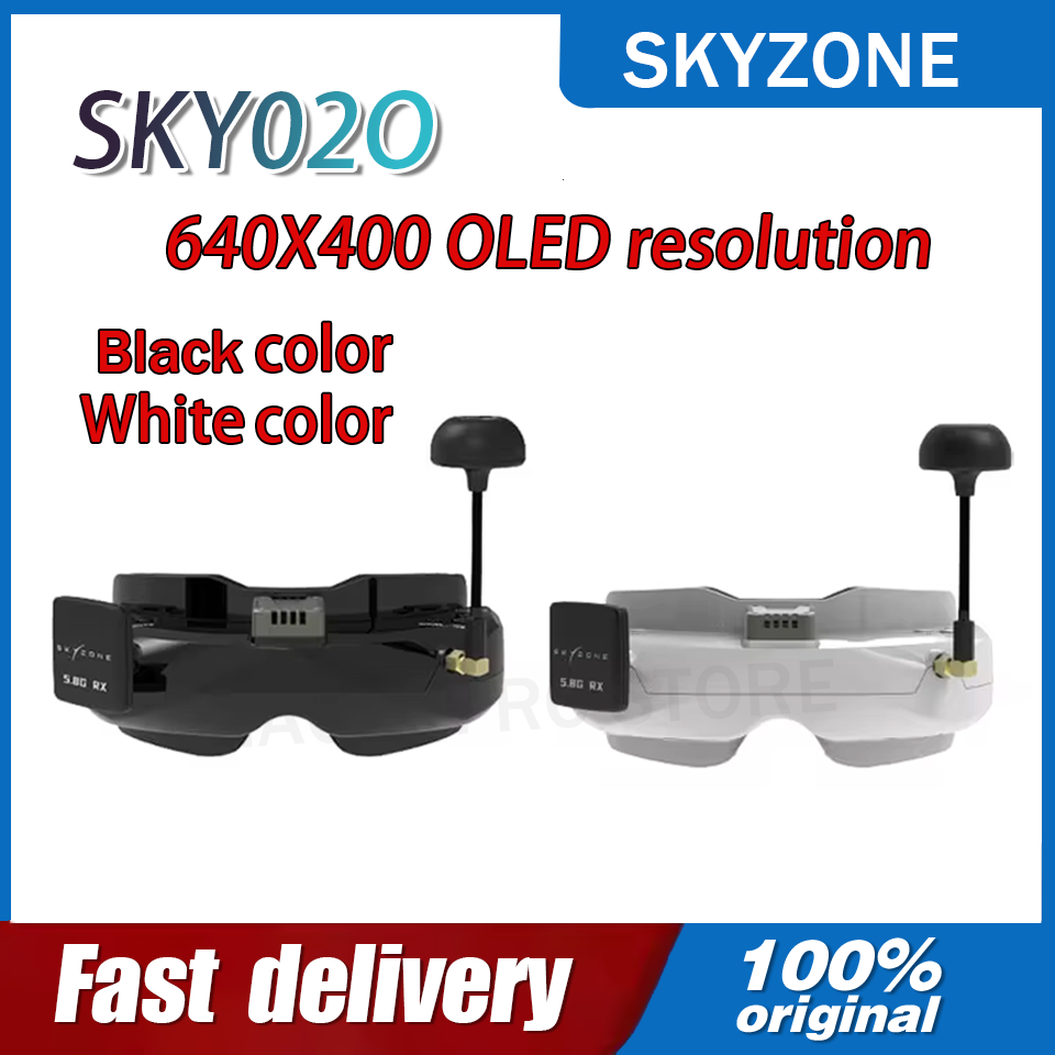 Drone Racing Battery - SKYZONE SKY02O OLED 5.8GHz 2S-6S FPVゴーグル