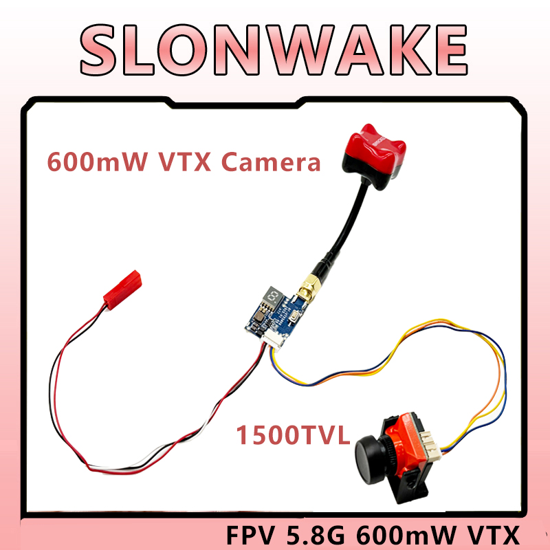 Drone Racing Transmitter - SLONWAKE 5.8G TS5823 PRO ミニアナログVTXトランスミッター 48CH