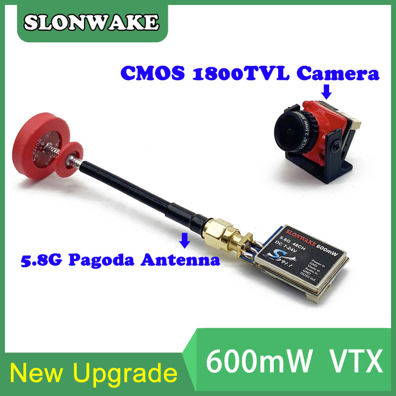 すぐに使える5.8G 48CH 600mWビデオ送信機とCm - Drone Racing Transmitter のレビューと価格