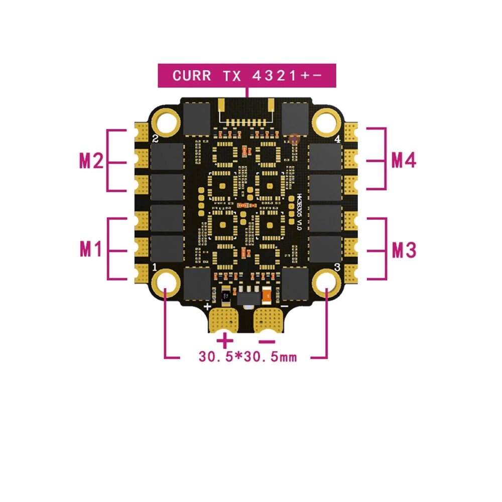 HAKRC 60A Blheli_32 2-6S 4 In  - Drone Racing Esc のレビューと価格