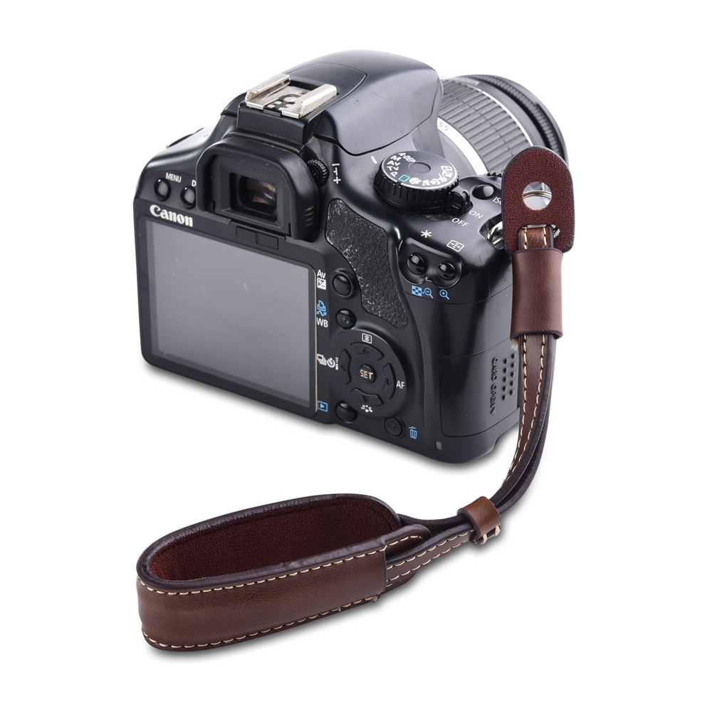 カメラ革ハンドグリップ金属リングリストストラップキヤノン E - Canon Camera Eos R50 のレビューと価格
