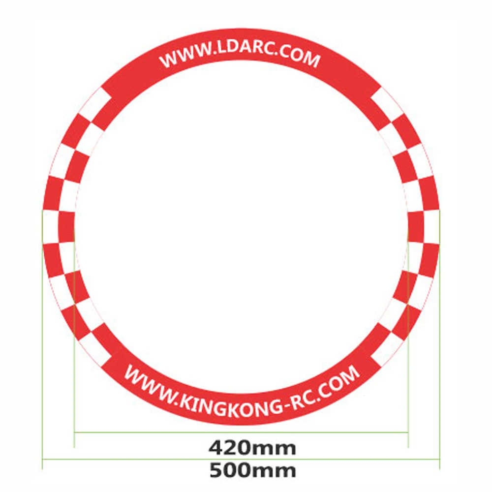 LDARC 500mm FPVゲート、ポータブル折りたたみ式 - Drone Racing Flag のレビューと価格